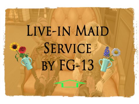 Maid Service, Sims 4 Game, Sims 4 Cc Finds, Cc Finds, Sims Mods, The Sims Resource, Sims 4 Mods, Sims Resource, The Sims 4