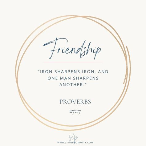 Iron sharpens iron, true friends sharpen and strengthen each other. Grateful for those who make us better. #IronSharpensIron #FriendshipGoals #friend #friendship Proverbs 27 17, Iron Sharpens Iron, Friend Friendship, Friendship Goals, True Friends, Inspiring Quotes, Proverbs, Inspirational Quotes, Quotes