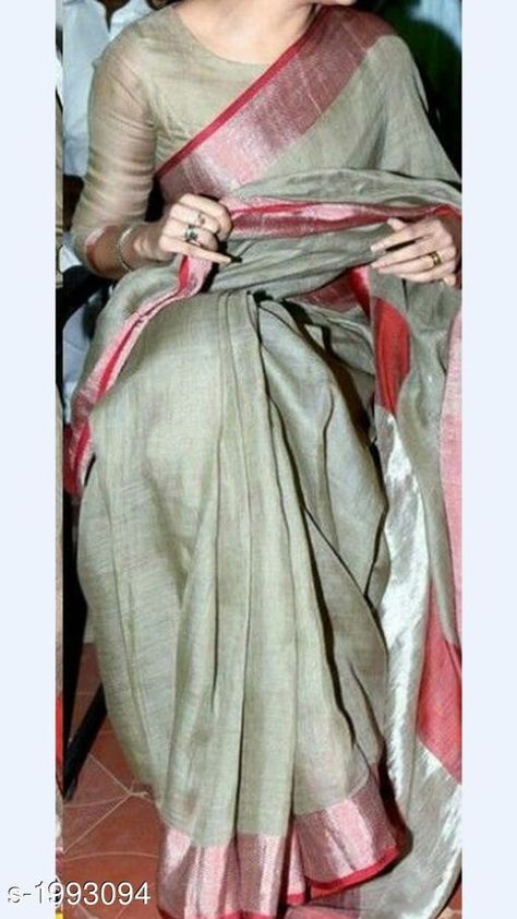 Linen saree starting RS.1000/- WhatsApp +919730930485 free COD Saree Blouse Embroidery, Bridal Saree Blouse, Sari Design, Wedding Sari, Linen Sarees, Blouse Embroidery, Indian Saree Blouse, Indian Saree Blouses Designs, Linen Saree