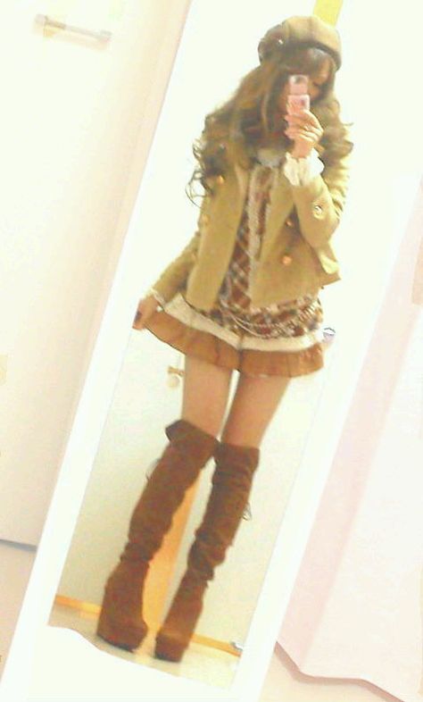 Choco Outfits, Hime Kaji, Himekaji Outfits, Hime Gal, Roma Gyaru, Gyaru Outfit, Fire Clothes, 2000s Japanese Fashion, Gyaru Fashion