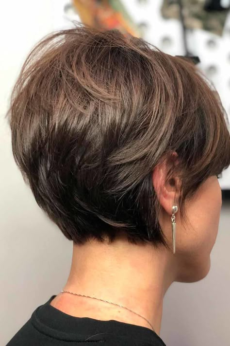 Choppy Haircuts, Haircuts Ideas, Pixie Haircut For Thick Hair, Bob Haircut For Fine Hair, Short Hairstyles For Thick Hair, Short Bob Haircuts, Haircuts For Fine Hair, Cute Hairstyles For Short Hair, Haircut For Thick Hair