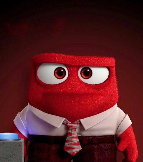 pixar inside out anger Anger Pfp Inside Out, Angry Inside Out, Anger Inside Out Wallpaper, Inside Out 2 Anger, Anger From Inside Out, Anger Inside Out, Travis Scott Iphone Wallpaper, German Traditional Dress, Pixar Inside Out