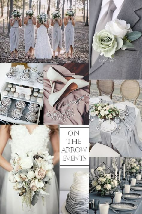 Light Gray Wedding Theme, Gray And White Wedding Theme, Grey Wedding Aesthetic, Navy Winter Wedding, Gray Wedding Theme, Grey Winter Wedding, Blush And Grey Wedding, Light Gray Wedding, Grey Wedding Theme