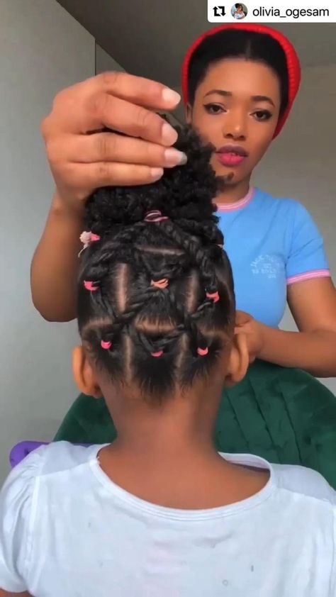 Meet Hairstyles, Black Baby Girl Hairstyles, Baby Girl Hairstyles Curly, Black Kids Braids Hairstyles, Cute Toddler Hairstyles, Lil Girl Hairstyles, Kids Curly Hairstyles, Kid Braid Styles, Track Meet