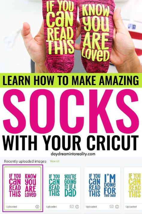 Cricut Socks Diy, Sublimation Socks Template, Cricut Socks, Iron On Cricut, Mod Melts, Diy Techniques And Supplies, Cricut Help, Idee Cricut, Personalized Socks