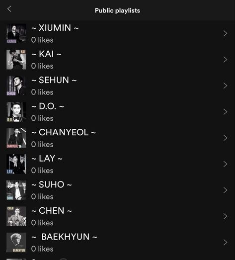 Playlist cover sample; EXO theme playlist cover, EXO aesthetic, theme playlist cover Exo Aesthetic, Cover Ideas, Spotify Playlist, Music Playlist, Suho, Music Is Life, Sehun, Chanyeol, Baekhyun