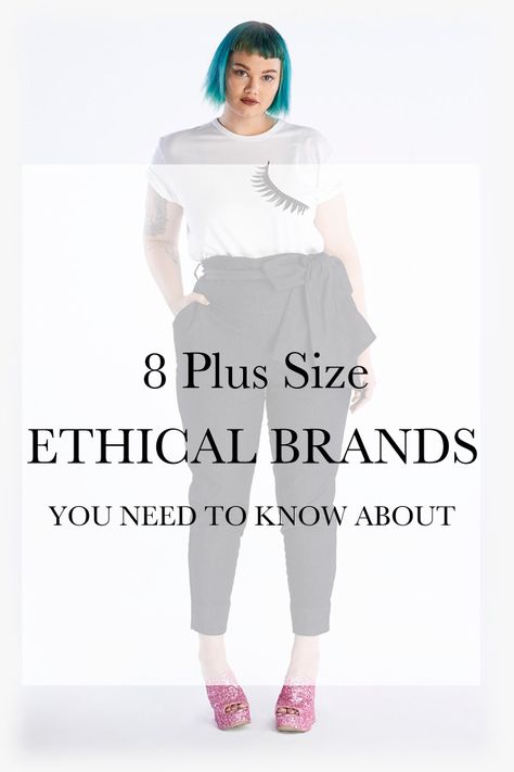 Ethical Plus Size Clothing, Eco Friendly Clothing Brands, Plus Size Outfits Casual, Dress Curvy, Body Positive Fashion, Stylish Plus Size Clothing, Ethical Clothing Brands, Ethical Shopping, Plus Size Brands