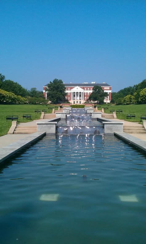 University of Maryland, College Park.  Scene Setter/Medium Shot University Of Maryland College Park, Umd College Park, University Of Maryland Aesthetic, Maryland University, College Park Maryland, College Goals, Park Scene, College Vision Board, College Tour