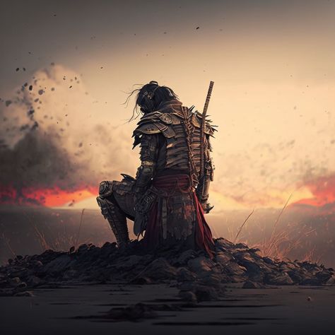 Defeated Warrior, Fallen Samurai, Best Marvel Villains, Fallen Warrior, Samurai Battle, Fog Images, The Way Of The Samurai, Way Of The Samurai, Souls Art