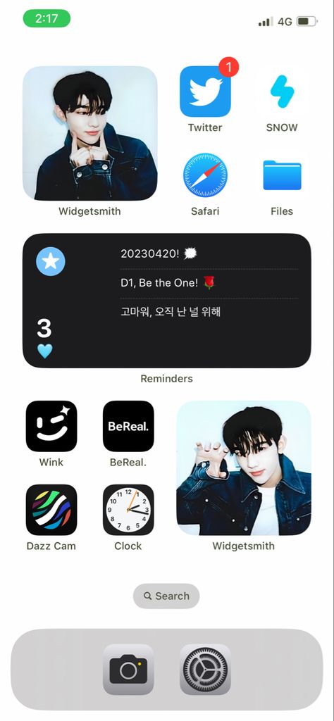 Zb1 Ios Layout, Simple Homescreen, Theme Homescreen, Iphone Layout Homescreen, Homescreen Theme, Layout Homescreen, Zb1 Zhang Hao, Phone Theme Ideas, Iphone Background Aesthetic