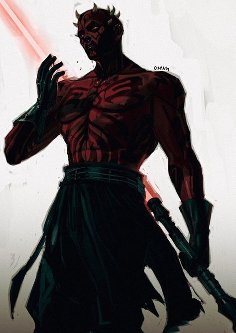 Darth Maul Art, Dark Maul, Star Wars Outfits, Brave Girl, Darth Maul, Star Wars Pictures, Star Wars Fandom, Obi Wan Kenobi, Star Wars Characters