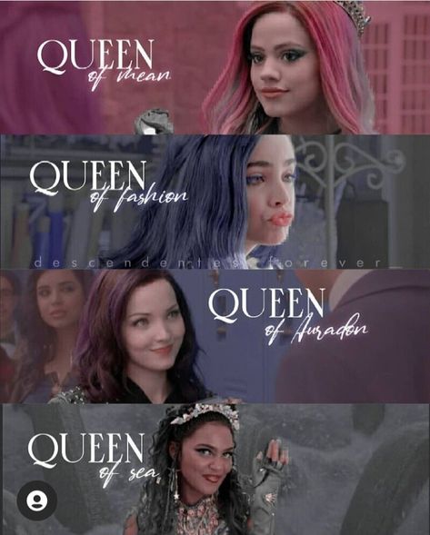 Desendents Fan Art, Disney Descendants Cast, Descendants Videos, Disney Descendants Characters, Descendants Pictures, Disney Descendants Movie, Descendants Characters, Mal And Evie, Disney Channel Descendants