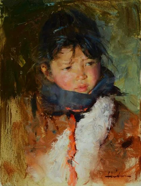 Huihan Liu Oil Painting Portrait, China Art, Art Studies, Art Abstrait, Art Reference Photos, Figure Painting, Figurative Art, Portrait Drawing, American Artists