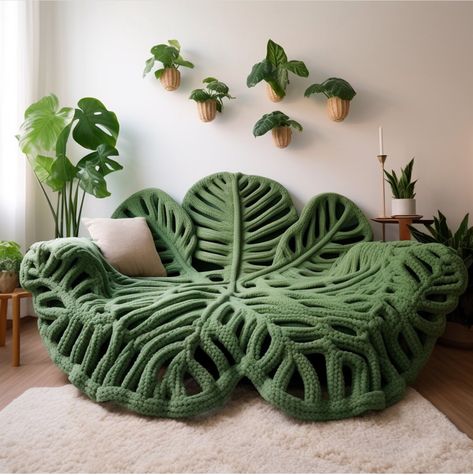 Crochet Octopus Blanket, Crochet Leaf Blanket, Hilarious Dogs, Leaf Blanket, Crochet Leaf, Crochet Leaf Patterns, Crochet Blanket Designs, Crochet Plant, Crochet Leaves