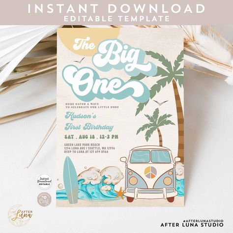 This Invitations item by AfterLunaStudio has 79 favorites from Etsy shoppers. Ships from United States. Listed on 25 Mar, 2023 Beach Party Invite, Surfing Kids, Horse Birthday Invitations, Third Birthday Invitations, Surf Van, Space Birthday Invitation, Wild One Birthday Invitations, Painting Birthday, 1st Birthday Party Invitations