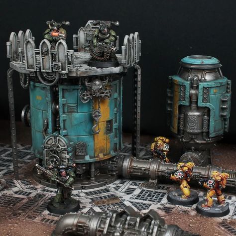 Kill Team Terrain, Sector Mechanicus, Necromunda Terrain, Warhammer Tabletop, Grim Dark, Warhammer Terrain, 40k Terrain, Game Workshop, Wargaming Terrain