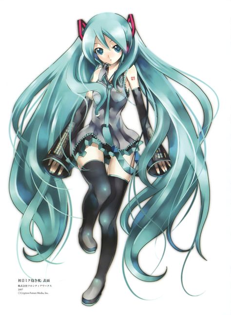 Hatsune Miku, KEI - Zerochan Anime Image Board Miku Hatsune Vocaloid, Miku Chan, Vocaloid Characters, Anime Kawaii, An Anime, Hatsune Miku, Anime Style, Blue Hair, Vocaloid