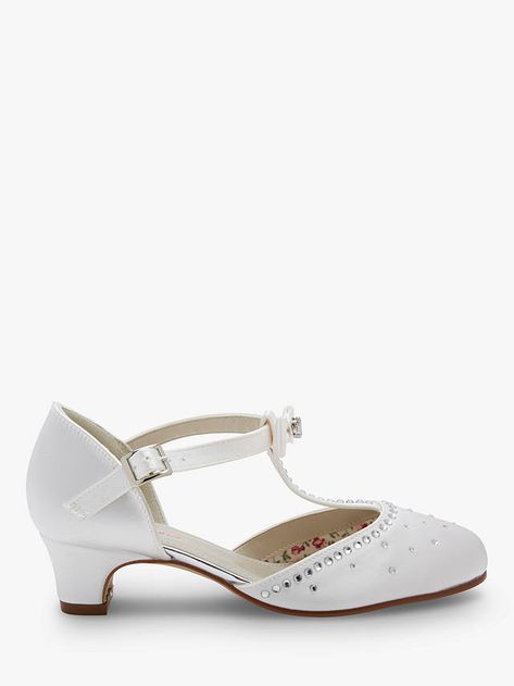 Rainbow Club Lemonade Bridesmaid Shoes, White Communion at John Lewis & Partners Special Shoes, Bridesmaid Shoes, Dress Shoes Womens, Sole Shoes, Shoes White, A Bar, Party Shoes, Our Girl, Shoe Style