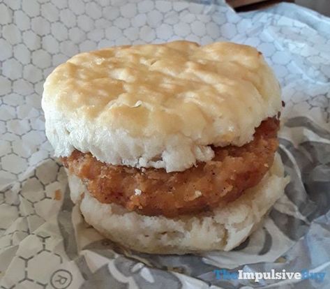 What is Wendy’s Honey Butter Chicken Biscuit? The less-is-more approach to Wendy’s nationwide breakfast rollout that features a crispy chicken fillet topped with maple honey butter on a “fluffy buttermilk biscuit.” How is it? Better than McDonald’s and Burger King, but not as good as you-know-who. The chasm between fast food biscuit sandwiches is vast, […] The post REVIEW: Wendy’s Honey Butter Chicken Biscuit appeared first on The Impulsive Buy. Burger King Breakfast, Honey Butter Chicken Biscuit, Biscuit Sandwiches, Honey Butter Biscuits, Chicken Biscuit, Honey Butter Chicken, Honey Butter Recipe, Buttermilk Biscuit, Chicken Fillet