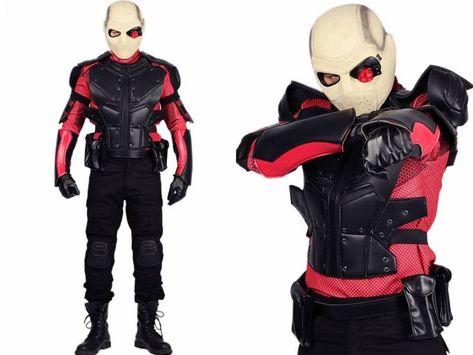 Deadshot Costume, Armor Jacket, Book Day Costumes, Cosplay Armor, Costume Outfits, Kamen Rider, Online Magazine, Amazing Products, Items For Sale