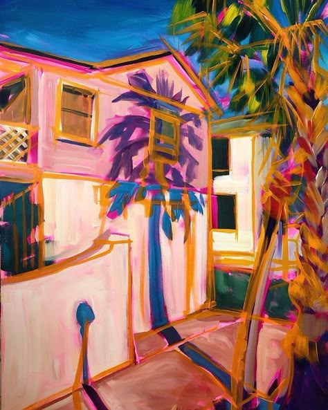 Sari Shryack, Not Sorry Art, Not Sorry, Arte Popular, 그림 그리기, Pretty Art, Painting Inspiration, Palm Tree, Love Art