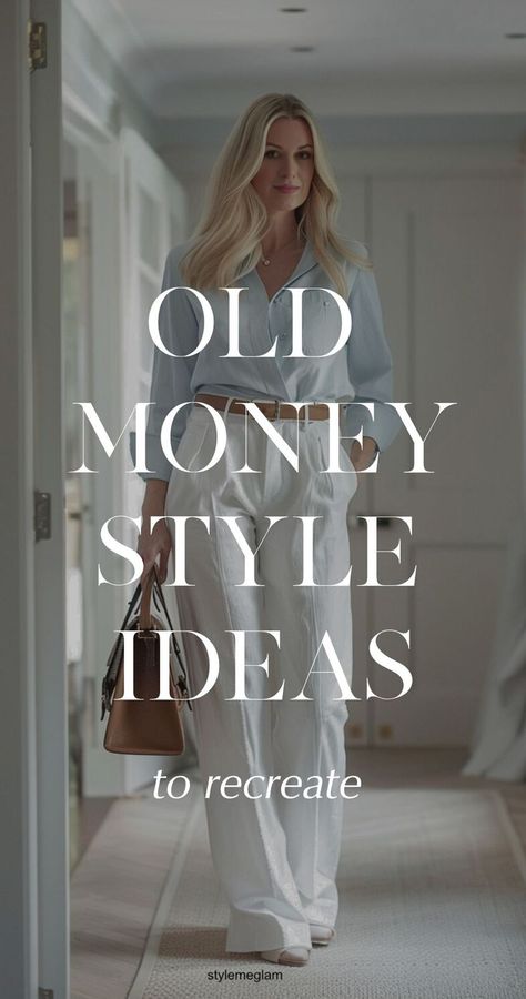 Get these elegant old money summer outfit ideas to recreate so you can look rich right now. Stylish Casual Outfits Women Summer, Old Money Style Photoshoot, Women In Their 50s Fashion, Dressing Rich Outfits, Old Money Summer Looks, Dressing Old Money Women, Old Money 2024 Outfits, How To Look Like Old Money, Classic Summer Outfits Classy Chic