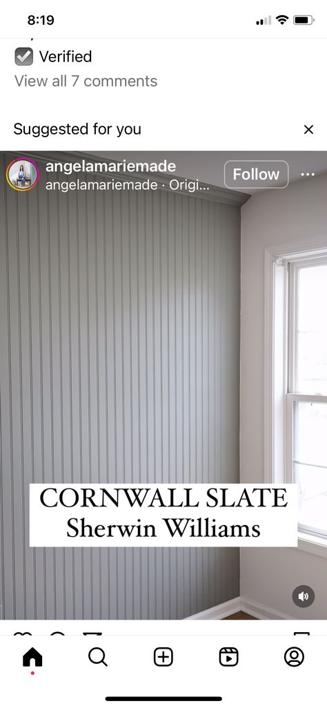 Sw Cornwall Slate Cabinets, Cornwall Slate Cabinets, Sw Cornwall Slate, Cornwall Slate Sherwin Williams, Slate Sherwin Williams, Cornwall Slate, Basement Colors, Valley Cottage, Hudson Valley