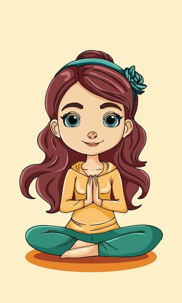 Namaste charm yoga peace illustration | Premium Vector #Freepik #vector Peace Illustration, Namaste, Free Vector Images, Premium Vector, Graphic Resources, Vector Art, Stock Vector, Vector Images, Vector Free