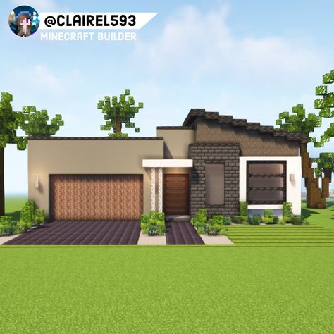 Claire1593 on Instagram: “Modern house —————————————— Shaders: Complementary Let me know what you think! —————————————————————————— #minecraft #minecraftbuilds…” Minecraft Pool, Minecraft Small House, Minecraft Modern City, American Style House, Minecraft Houses Survival, Rumah Minecraft Sederhana, Minecraft House Plans, Bangunan Minecraft, Minecraft Modern