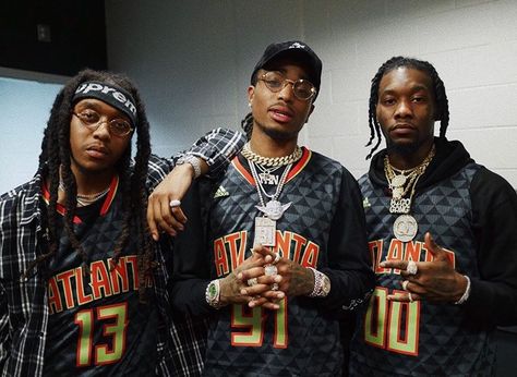 Migos Wallpaper, Migos Quavo, Migos Rapper, Source Magazine, Delta Flight, Racial Profiling, Hip Hop Necklace, Nba Jerseys, Miami Cuban Link Chain