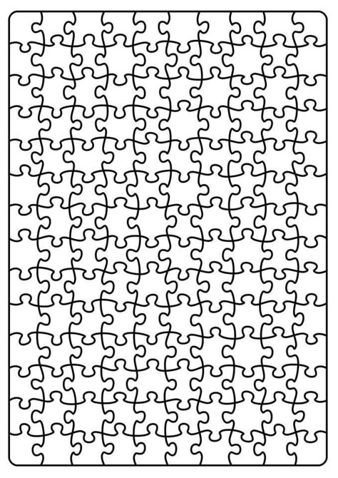 Puzzle Piece Crafts, Puzzle 1000, Puzzle Piece, Cute Coloring Pages, Bullet Journal Ideas Pages, Colouring Pages, Puzzle Pieces, Paper Crafts Diy, Adult Coloring Pages