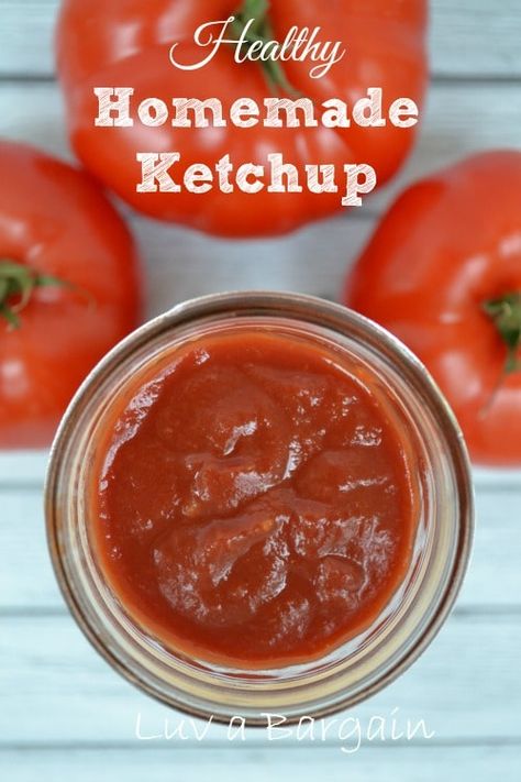 Healthy Homemade Ketchup Paleo Ketchup, Homemade Ketchup Recipes, Paleo Condiments, Sugar Free Ketchup, Ketchup Recipe, Homemade Ketchup, Homemade Condiments, Thm Recipes, Healthy Homemade