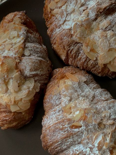 Almond Croissant Aesthetic, Almond Crossaint, Almond Aesthetic, Croissant Aesthetic, Almond Croissants, Almond Croissant, Food Wishes, Food Babe, Camping Food