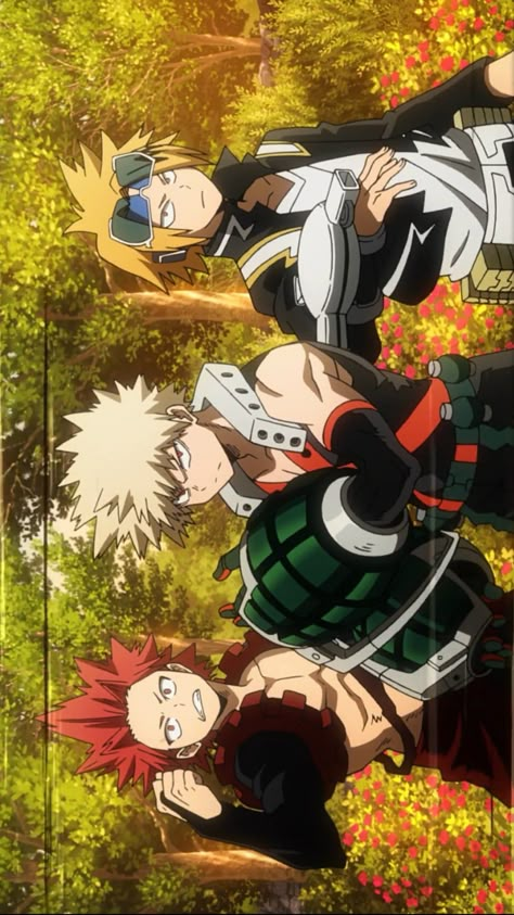 Baku Squad, Denki Kaminari, Super Powers Art, Academia Wallpaper, Bakugo Katsuki, Katsuki Bakugo, Hero Wallpaper, Katsuki Bakugou, Boku No Hero Academia Funny