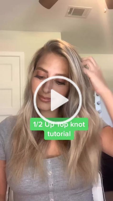 Top Knot Half Up Half Down, Hairstyle Tips, Braids For Medium Length Hair, Hair School, Easy Hairstyles For Medium Hair, Medium Length Hair Men, Beautiful Hairstyles, Hairstyles For Medium Length Hair, Bun Hairstyles For Long Hair