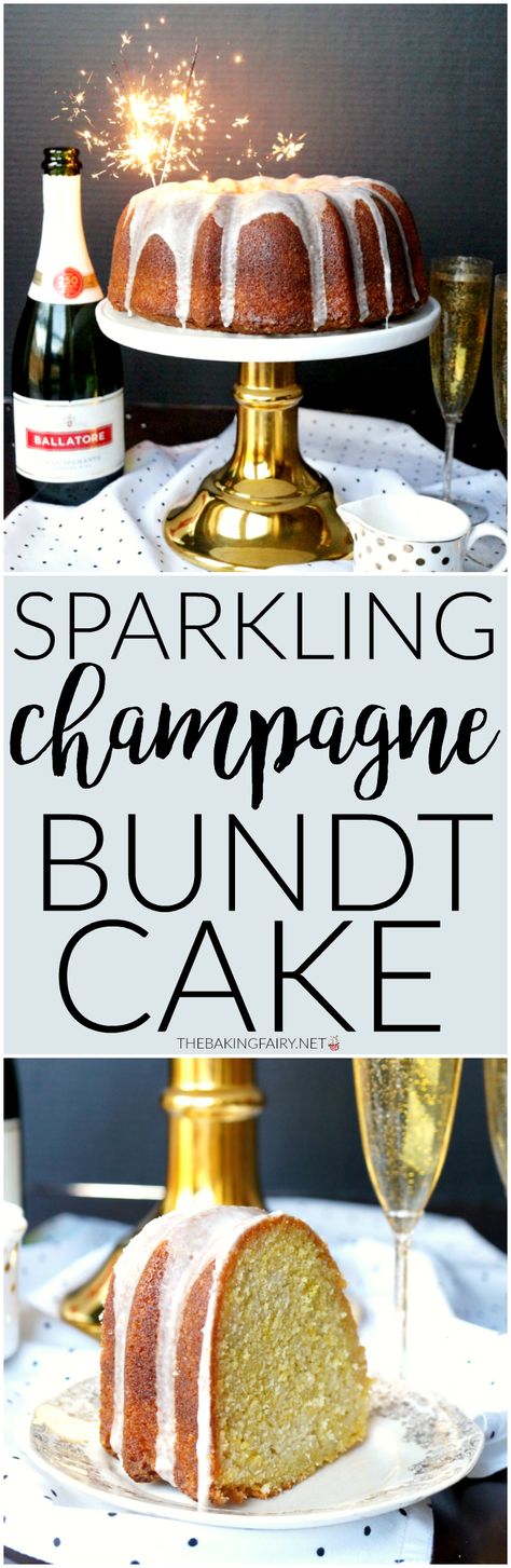 sparkling champagne bundt cake | The Baking Fairy Alcohol Pound Cake Recipes, Champagne Bundt Cake, Boozy Snacks, Champagne Recipes, Lemon Bundt Cake Recipe, Champagne Recipe, Moist Pound Cake, Champagne Cake, Bundt Cake Recipe