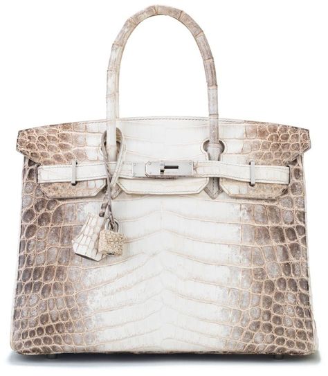 Deconstructed: The Hermès Himalaya | Christie's Nile Crocodile, Hermes Birkin Handbags, Birkin 30, Hermes Birkin 25, Birkin 25, Hermes Handbags, Famous Fashion, Crocodile Leather, Hermes Bag