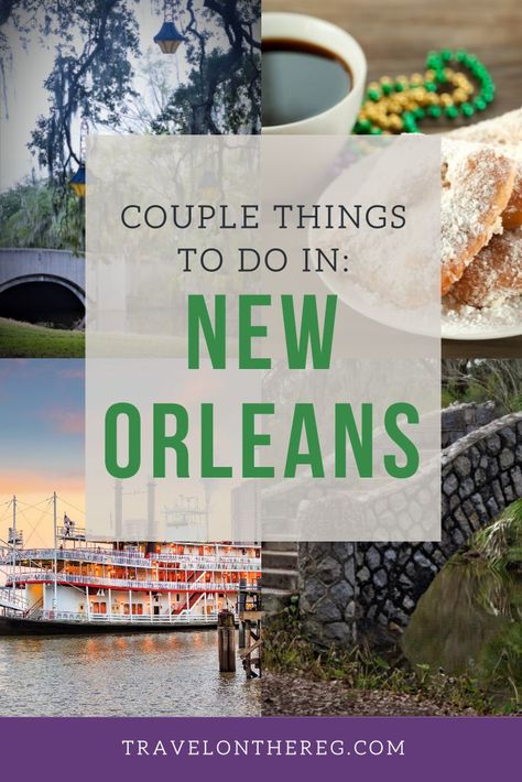 New Orleans Couples Trip, New Orleans Things To Do In Couples, Weekend In New Orleans, Couples Things To Do, East Coast Road Trip, Couple Activities, Couple Things, Travel Spots, United States Travel