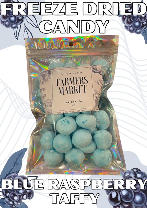 Experience a burst of flavor with our Freeze-Dried Candy Blue Raspberry Taffy! With its crispy texture and delicious raspberry taste, this snack is sure to tantalize your taste buds and leave you wanting more #FreezeDriedCandy #FreezeDriedDelights 🌬️ #CrispyCravings 🍬 #Cravings! #Candy Freeze Dried Candy, Dried Candy, Taffy Candy, Barbie Bridal, Freeze Dried Raspberries, Candy Games, Dried Raspberries, Dried Lemon, Crunchy Snack