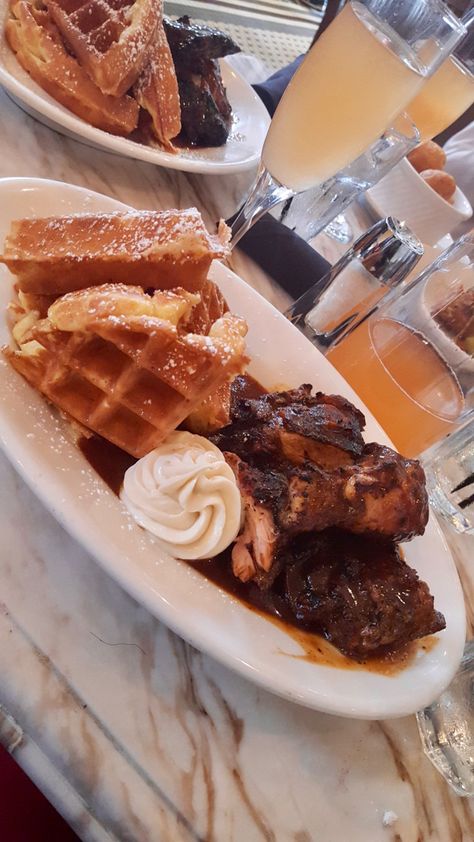 Chicken Waffles, Atlanta Food, Chicken And Waffles, Best Places To Eat, Places To Eat, Good Eats, Waffles, Atlanta, Restaurant