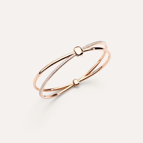 https://www.pomellato.com/r/assets/PBC3070_O7WHR_DB000/1440_1440/PBC3070_O7WHR_DB000_010_Pomellato_bangle-pomellato-together-rose-gold-18kt-diamond.webp Luxury Gold Jewelry, Contemporary Fine Jewelry, Jewelry Luxury, Rings Bracelets, Fine Jewels, Girls Jewelry, Italian Fashion, Rose Gold Ring, Online Boutique