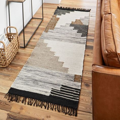 Colca Wool Rug | West Elm Colca Wool Rug, A Living Room, West Elm, Bath Rugs, Bath Rug, Decoration Design, Bathroom Rugs, Modern Rugs, Home Interior