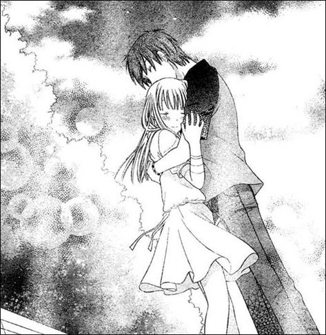 Fruits Basket Manga Icons, Kyo Sohma And Tohru Honda, Kyo X Tohru, Kyo And Tohru, Kyo Sohma, Fruits Basket Manga, Fruits Basket Anime, Anime Reviews, Romantic Manga