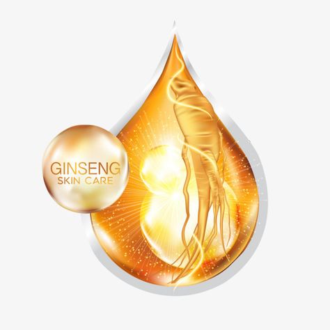 Ginseng Serum, Ginseng Extract, Flower Background Images, Certificate Background, Creative Advertising Design, Cosmetic Design, Skin Care Serum, Skin Serum, Botanical Drawings