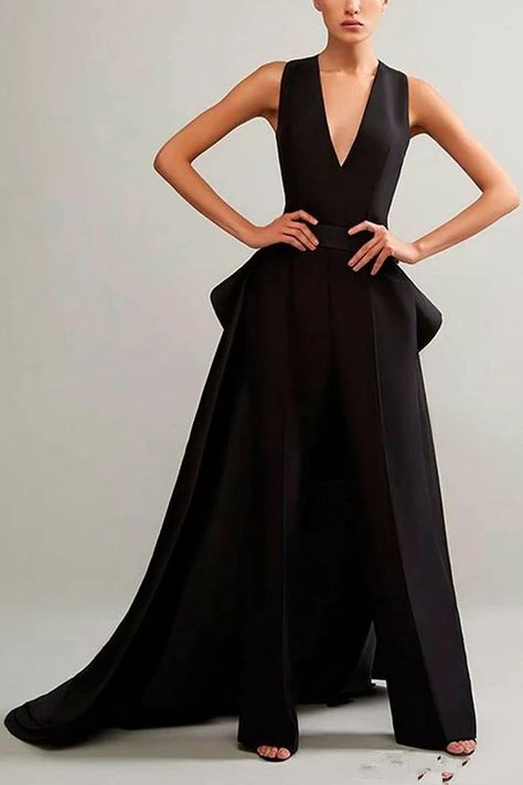 Glam Prom Dresses, Jumpsuit Prom Dress, Bridesmaid Suits, Evening Jumpsuits, Lace Jacket Dress, Ashi Studio, Feather Prom Dress, Formal Pant, Cheap Gowns