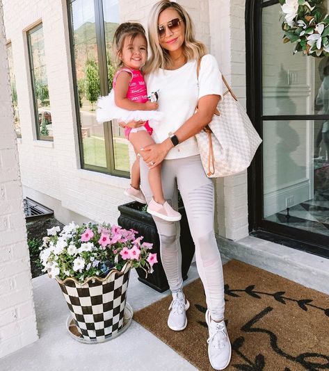 Destiny Thompson|Truly Destiny on Instagram: ““I wear what I want!” - Tatum Olivia 😁💕 and mama’s perfectly ok with that 🤷🏼‍♀️Toddlers! They run the show, am I right?! 😂…” Destiny Thompson, What I Want, Destiny, White Jeans, I Want, Running, How To Wear, On Instagram, Instagram