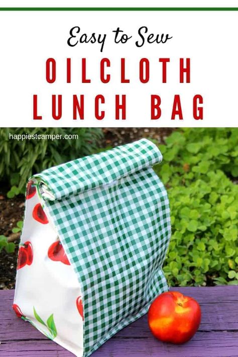 Oilcloth Lunch Bag