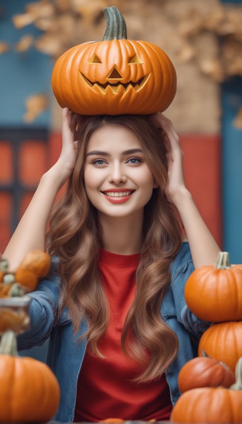 CUTE PHOTOSHOOT IDEA FOR WOMEN TO TRY THIS FALL| PUMPKIN| RETRO Ulzzang Photoshoot, Pumpkin Patch Outfit Ideas, Cute Photoshoot, October Outfits, Patch Outfit, Pumpkin Patch Outfit, Outfit Ideas For Women, Pumpkin Picking, Halloween Pumpkins Carvings