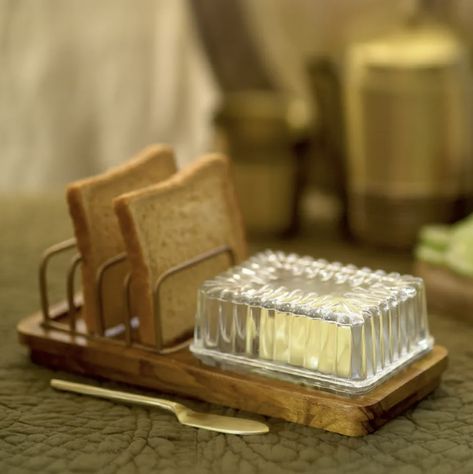 Toast Rack Breakfast, Aesthetic Kitchen, Toast Rack, Red Rice, Breakfast Toast, Kitchen Gallery, Breakfast Buffet, Pernia Pop Up Shop, Breakfast Time