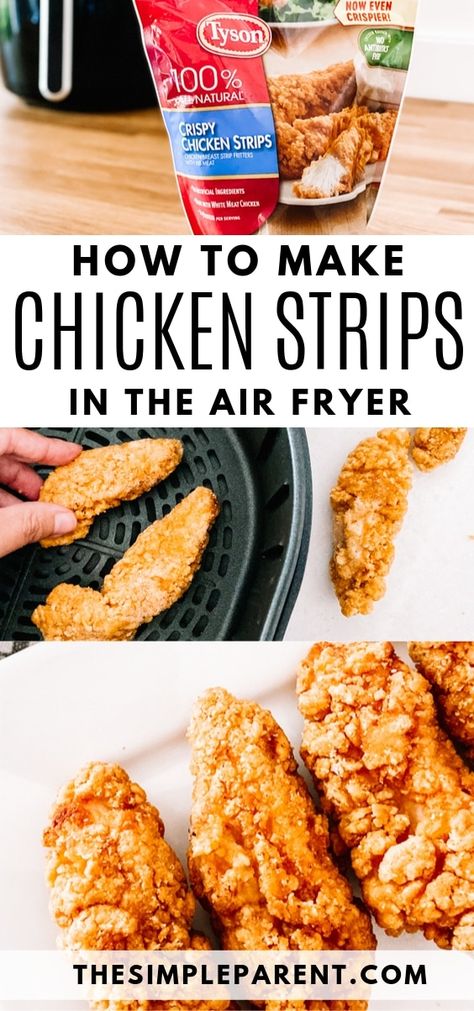 Air Fryer Chicken Strips, Air Fryer Recipes Meat, Air Fried Chicken Tenders, Air Fryer Recipes Breakfast, Air Fryer Recipes Snacks, Air Fryer Recipes Vegetarian, Air Fryer Chicken Tenders, Cooking Frozen Chicken, Air Fryer Oven Recipes